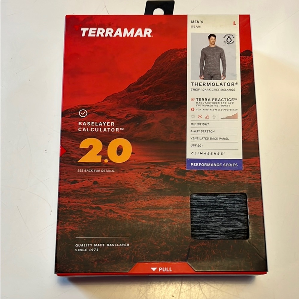 Terramar Men's Baselayer 2.0, sz L